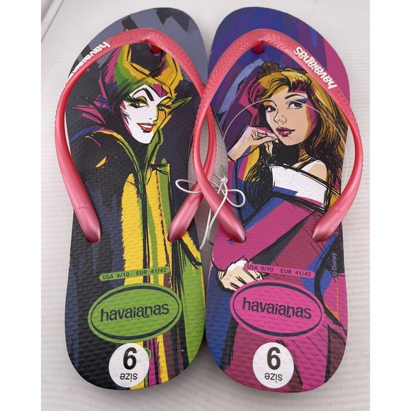 Havaianas Shoes - US 9/10 Havaianas Disney Villains Slim Flip‎ Flop Sandals